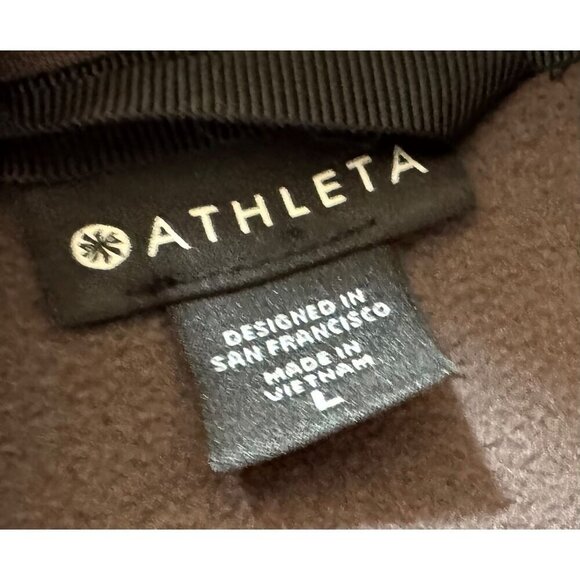 ATHLETA Triumph Camo Grey Black Full Zipper Hoodie Size Large - Picture 7 of 8
